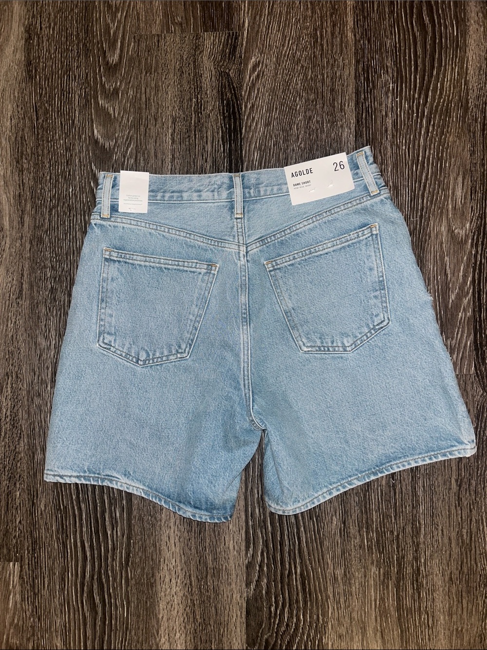 AGOLDE Dame Shorts - New With Tags - Size 26 - Picture 8 of 11